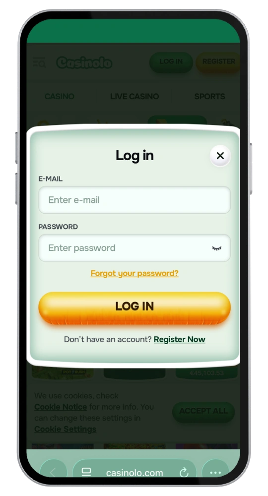 Casinolo Casino log in